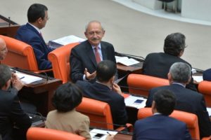 Davutoğlu ve Kılı&ccedil;daroğlu Meclis'te
