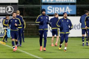 G&ouml;khan G&ouml;n&uuml;l, yapılan son antrenmanda yerini aldı