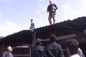 Gaziantep'te baraka tahliyesinde gerginlik