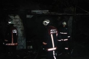 Başkent'te yangın paniği
