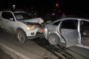 Tekirdağ'da kaza: 4 yaralı