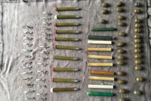 PYD'li Suriye sınırında roketatar ve el bombaları ile yakalandı