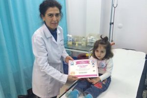 Bursa'da minik y&uuml;reklere '&uuml;st&uuml;n cesaret madalyası'