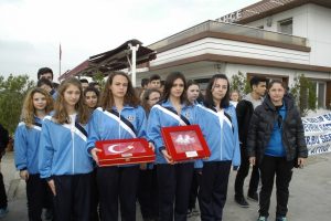 &Ccedil;anakkale-Ankara 19. Zafer Koşusu i&ccedil;in Karacabey'de t&ouml;ren yapıldı