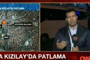 CNN T&uuml;rk muhabirinden Ankara saldırısı a&ccedil;ıklaması