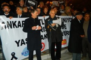 CHP Bursa İl &Ouml;rg&uuml;t&uuml;'nden Ankara protestosu