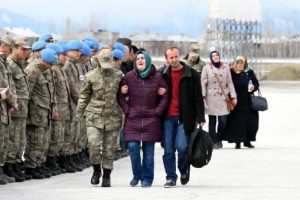 Van'da şehit 2 astsubaya uğurlama t&ouml;reni