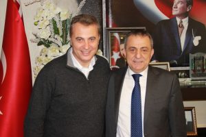 Fikret Orman, Yomra Belediye Başkanını ziyaret etti