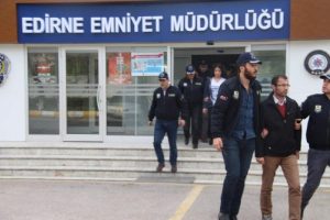 Edirne'de ter&ouml;r &ouml;rg&uuml;t&uuml; propagandasına 4 g&ouml;zaltı