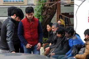 Bodrum'da 13 m&uuml;lteci yakalandı