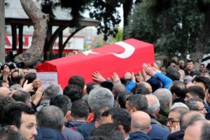 Ankara'daki patlamada &ouml;len başm&uuml;fettiş toprağa verildi