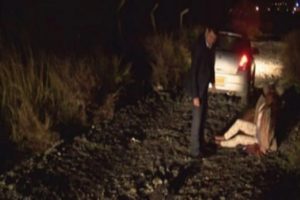 Otostop &ccedil;eken gen&ccedil; kadına tecav&uuml;z etmeye kalktı