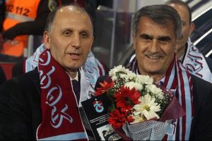 Trabzonspor'dan Şenol G&uuml;neş'e plaket!