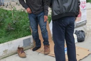 Para verdiğiniz dilenci katil olabilir!