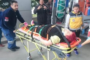 Kendini asan kadın son anda kurtarıldı