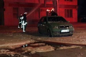 Akaryakıt istasyonu'nda korkutan yangın