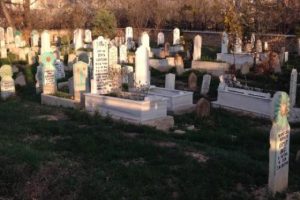 Mezarlıkta kesik bacak paniği