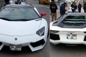 2 milyonluk otomobilin plakası sahte &ccedil;ıktı