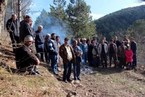 Bolu'da k&ouml;yl&uuml;lerin baraj tepkisi