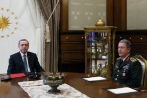 Cumhurbaşkanı, Genelkurmay Başkanını kabul etti