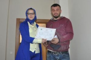 Bursa'da denetimli serbestlik mahkumlarına meslek kursu