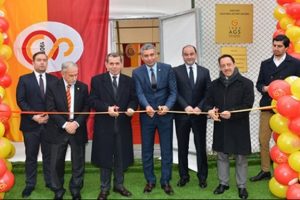 Ta&ccedil;spor tesisleri altyapı voleybol salonu a&ccedil;ıldı