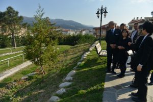 Başkonsolos Ehara, Bursa Nil&uuml;fer'deki Japon Parkı'na hayran kaldı