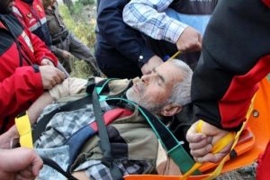 Fethiye'de kaybolan emekli, 8 g&uuml;n sonra yarı baygın bulundu