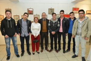 Bursa'da meslek Lisesi &ouml;ğrencileri h&uuml;nerlerini Nil&uuml;fer'de sergiledi