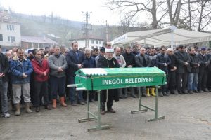 Almanya'daki patlamada &ouml;len T&uuml;rk vatandaşı Bursa'da defnedildi