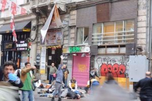 Taksim'deki saldırıda amat&ouml;r futbolcu da yaralandı