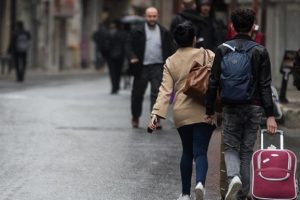 İstiklal'deki patlama sonrası turistler b&ouml;lgeden ayrıldı