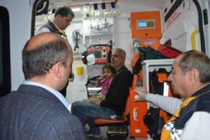Bursa'da yengesi tutuklanınca &ccedil;ocuğuyla kendini yakmaya &ccedil;alıştı