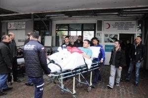 3 yaralı Şişli Etfal'den başka hastanelere sevk edildi