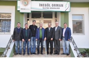 Bursa İTSO heyetinden İneg&ouml;l Orman İşletmesi'ne ziyaret