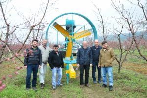 Bursa'da zirai dona son verecek makine!