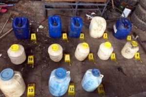 Derik'te 614 kilo patlayıcı ele ge&ccedil;irildi