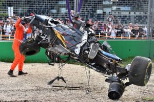 Formula 1'de korkun&ccedil; kaza