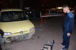 Tamponu &ccedil;alınan ara&ccedil; sahibi b&uuml;y&uuml;k şok yaşadı