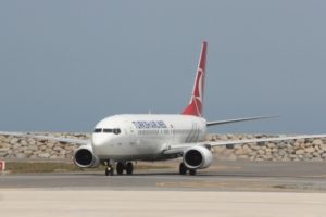 THY u&ccedil;ağı Br&uuml;ksel'de beklemede