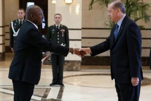G&uuml;ney Afrika Cumhuriyeti B&uuml;y&uuml;kel&ccedil;isi'nden g&uuml;ven mektubu