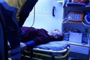 Deniz otob&uuml;s&uuml;nde korku dolu anlar