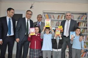 Bursa İneg&ouml;l'de UEDAŞ'tan k&uuml;t&uuml;phane