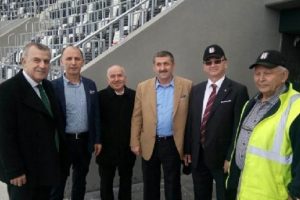 Trabzonspor başkanı Muharrem Usta Vodafone Arena'yı ziyaret etti