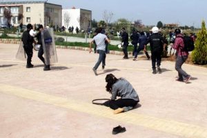Harran &Uuml;niversitesi'nde nevruz gerginliğine 48 g&ouml;zaltı