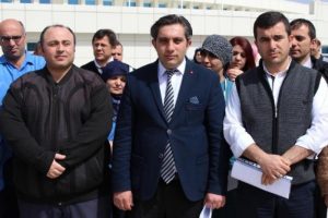 Sivas'ta taşeron iş&ccedil;ilerin kadro sevinci