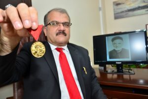 İstiklal Madalyasını 110 sene torunu teslim aldı