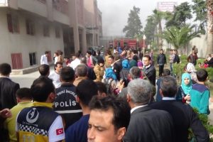 Suriyelilerin kaldığı yurtta kazan patladı