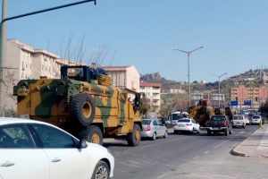 Nusaybin'e asker sevkiyatı