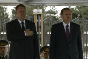 Romanya Cumhurbaşkanı Beştepe'de